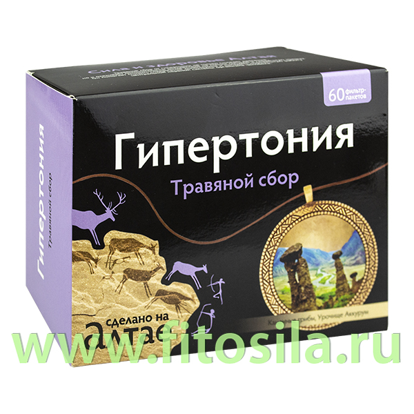 Травяной сбор Гипертония, 60 ф/п х 1,5 г