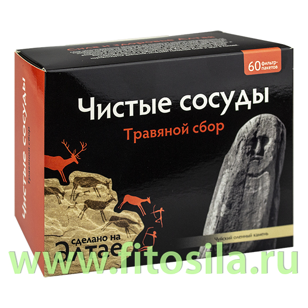 Травяной сбор Чистые сосуды, 60 ф/п х 1,5 г