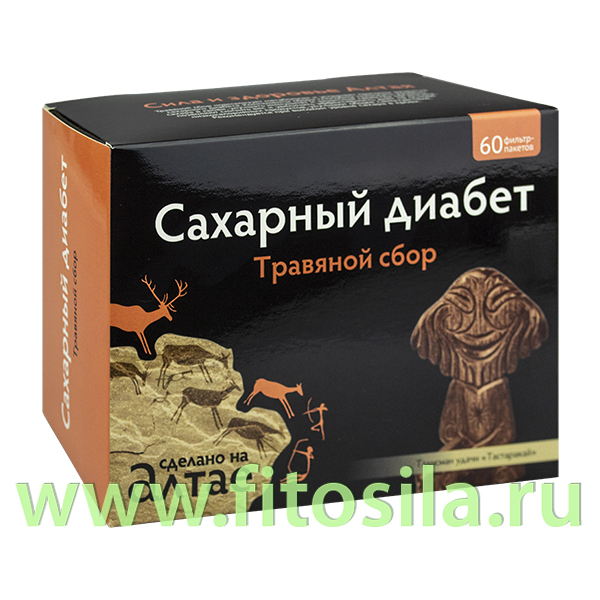 Травяной сбор Сахарный диабет, 60 ф/п х 1,5 г