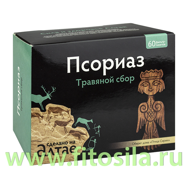 Травяной сбор Псориаз, 60 ф/п х 1,5 г