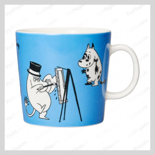 Кружка Arabia Moomin 0,4 л синяя