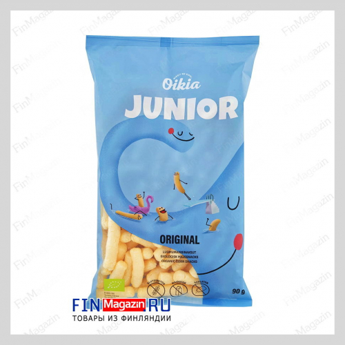 Кукурузные палочки органические Oikia JUNIOR 90 гр