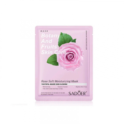 SADOER Увлажняющая маска для лица Rose Soft Moisturizing Mask