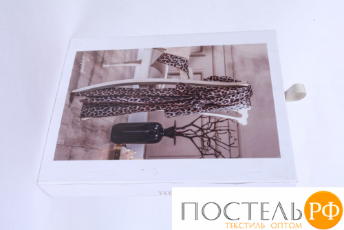 T1246T10001118 Халат женский Tivolyo home LEOPARD S/M