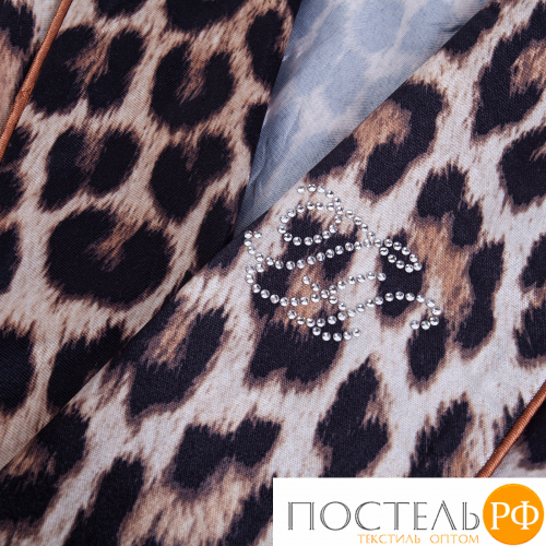 T1246T10001118 Халат женский Tivolyo home LEOPARD S/M