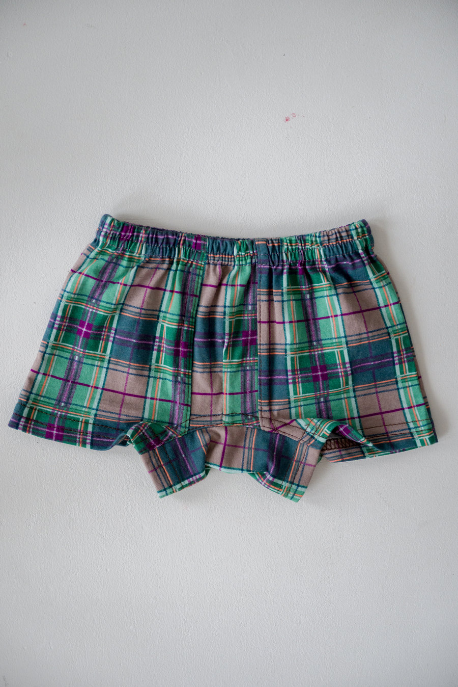 Трусы детские Боксеры бежевый квадрат