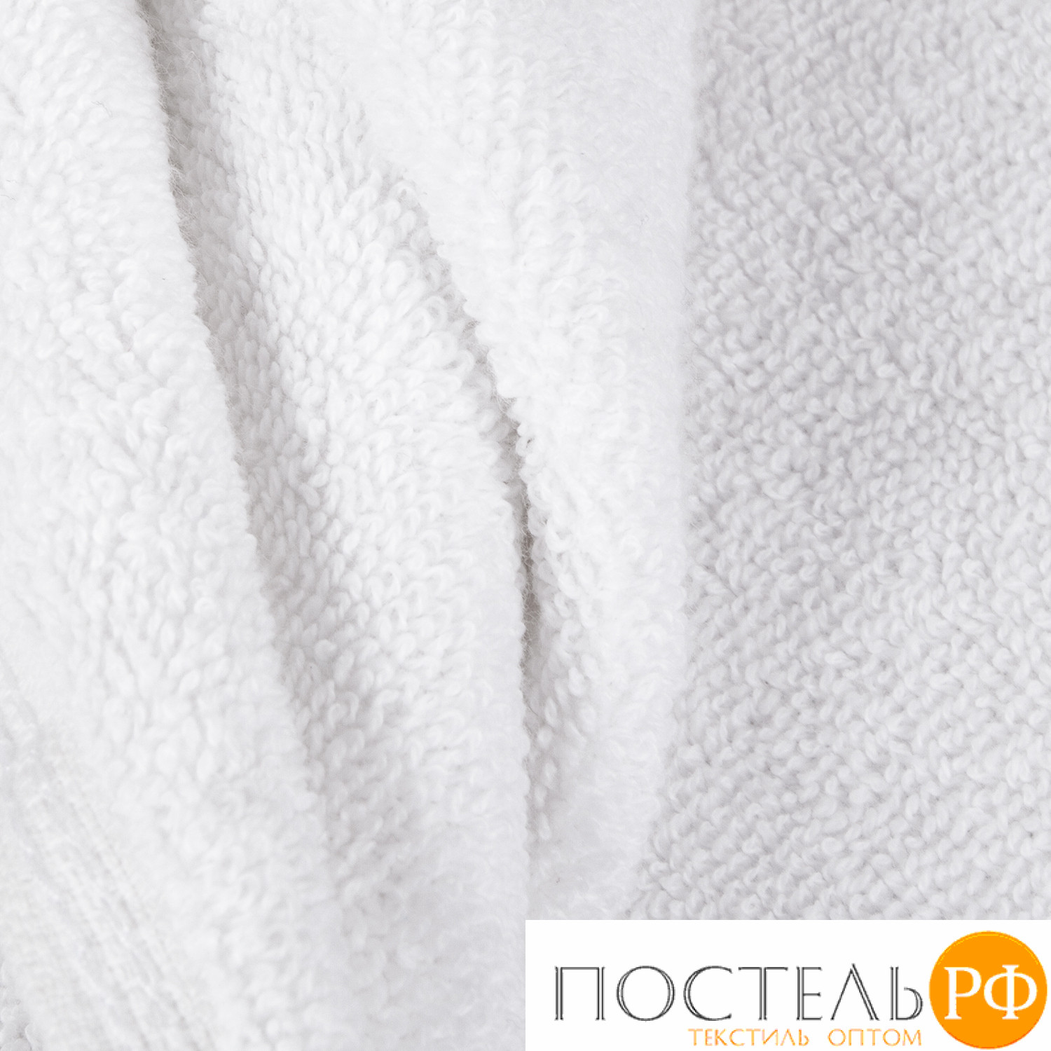(1001) Набор из 2 полотенец Eleganta (Verera) гостиница 50х90 см (1001 белый 450 г/м2, Deluxe Spa 4 звезды)
