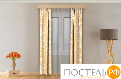 Шторы Eleganta, Сатен trc382632, 150х270-2 шт