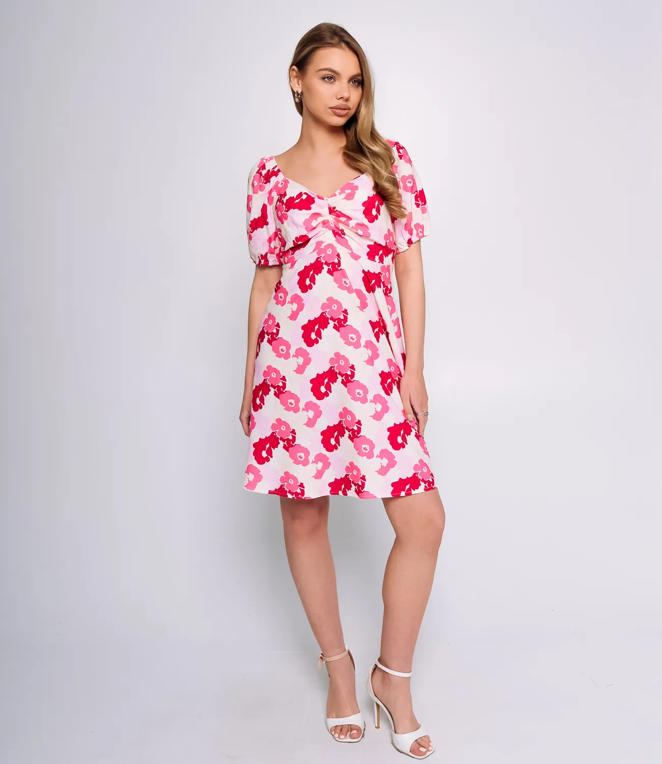 Платье #КТ6605, розовый