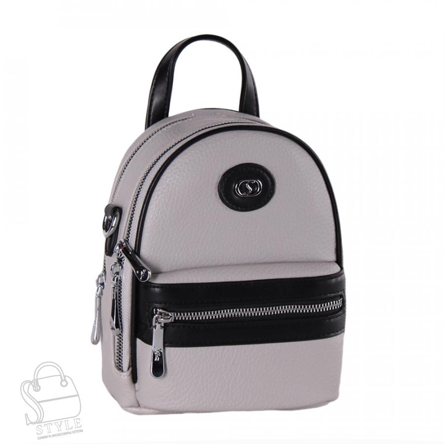 Рюкзак женский 69140 gray Velina Fabbiano-Safenta/30 в Новосибирске