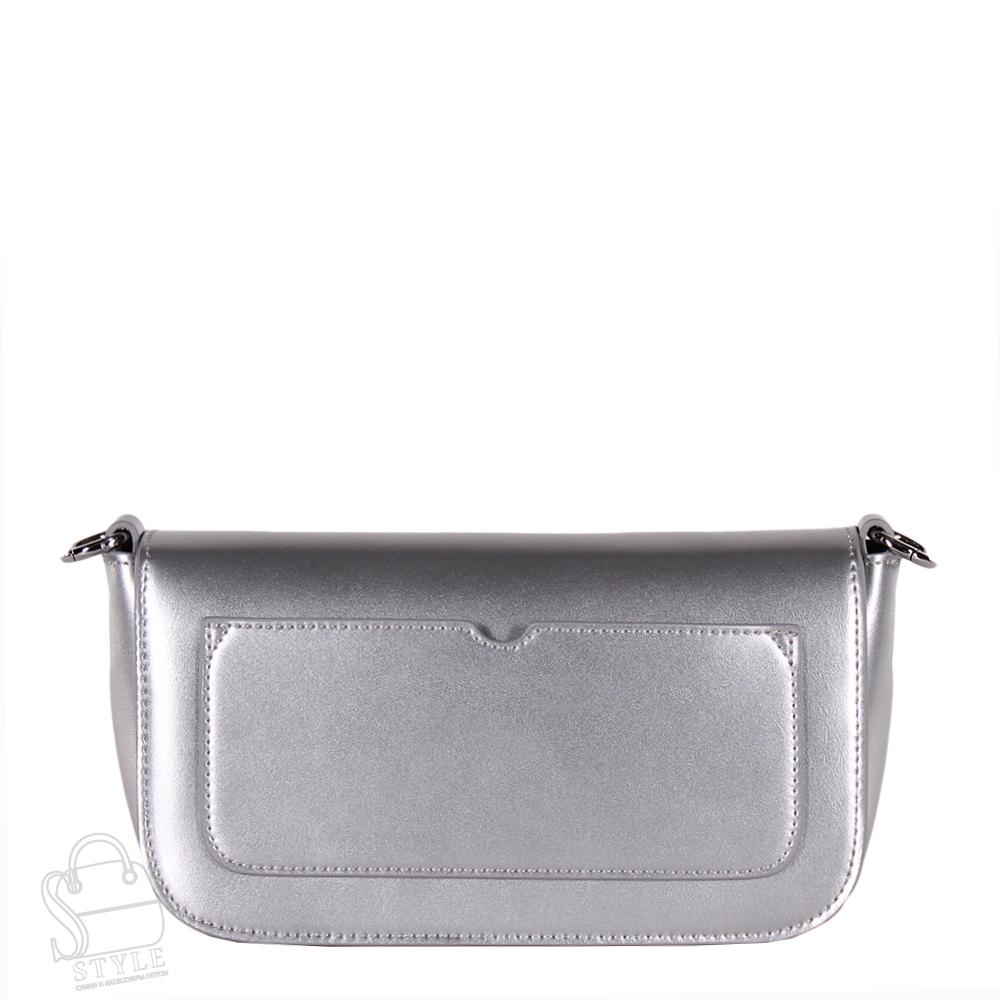 Сумка женская кожаная 56049BD silver Baidou