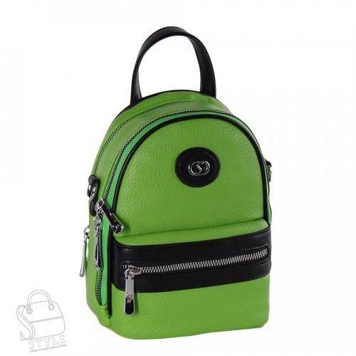 Рюкзак женский 69140 green Velina Fabbiano-Safenta/30