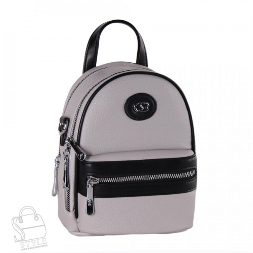 Рюкзак женский 69140 gray Velina Fabbiano-Safenta/30 в Новосибирске