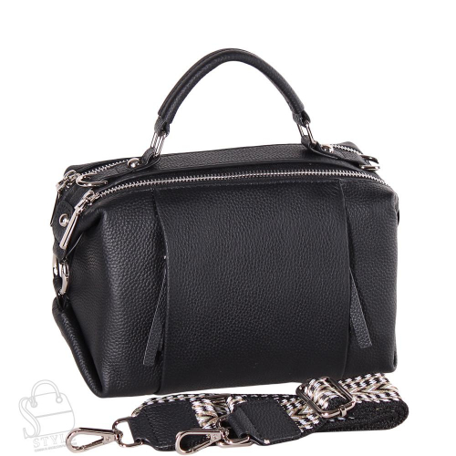 Сумка женская кожаная 99122VG black Vitelli Grassi
