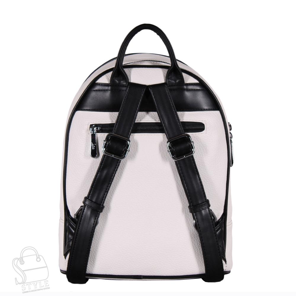 Рюкзак женский 69145-1 white Velina Fabbiano-Safenta/50