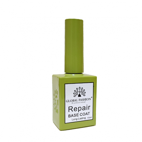 Global Fashion, Базовое покрытие укрепляющее Repair Base Coat, 15мл