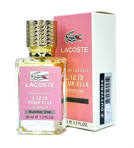 Мини-парфюм 50 мл Number One Lacoste Eau de Lacoste L.12.12 Pour Elle Sparkling