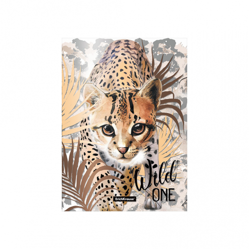 17р. 25р.Папка-уголок пластиковая ErichKrause® Wild Cat, A4 (в пакете по 12 шт.)