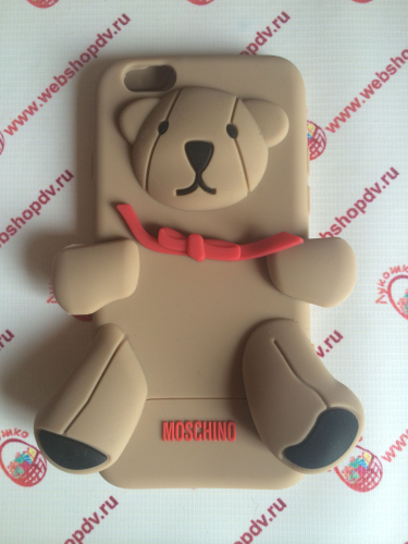 Чехол Moschino Bear Медведь для iPhone 6 +