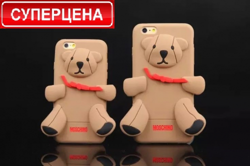 Чехол Moschino Bear Медведь для iPhone 6