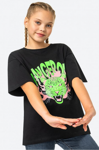 Футболка оверсайз для девочки Happyfox