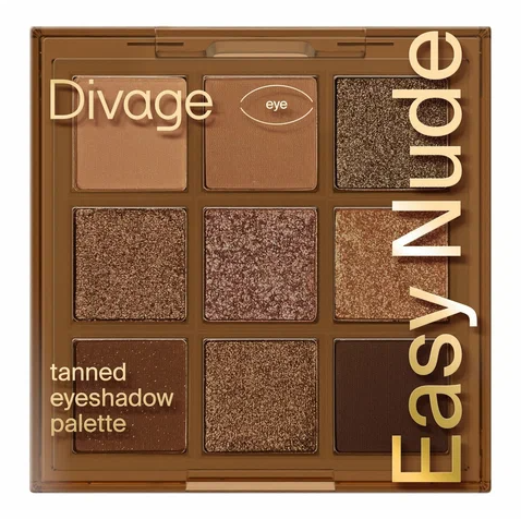 Divage Палетка теней для век Easy Nude  Tanned