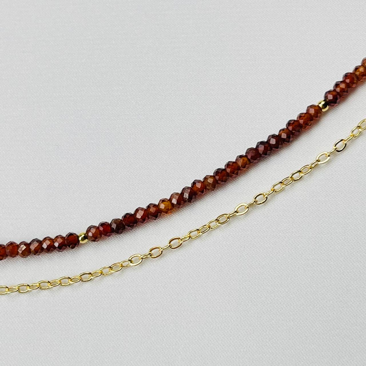 Радуга Самоцветов Колье из Граната