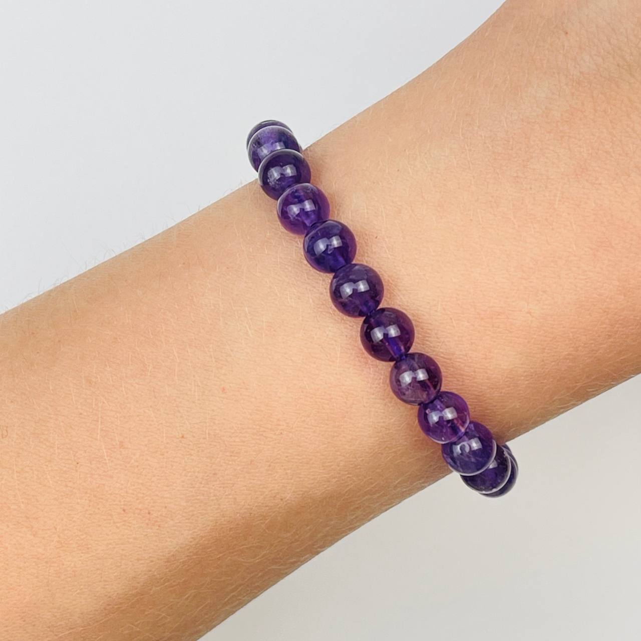 Радуга Самоцветов Браслет из камня Аметист