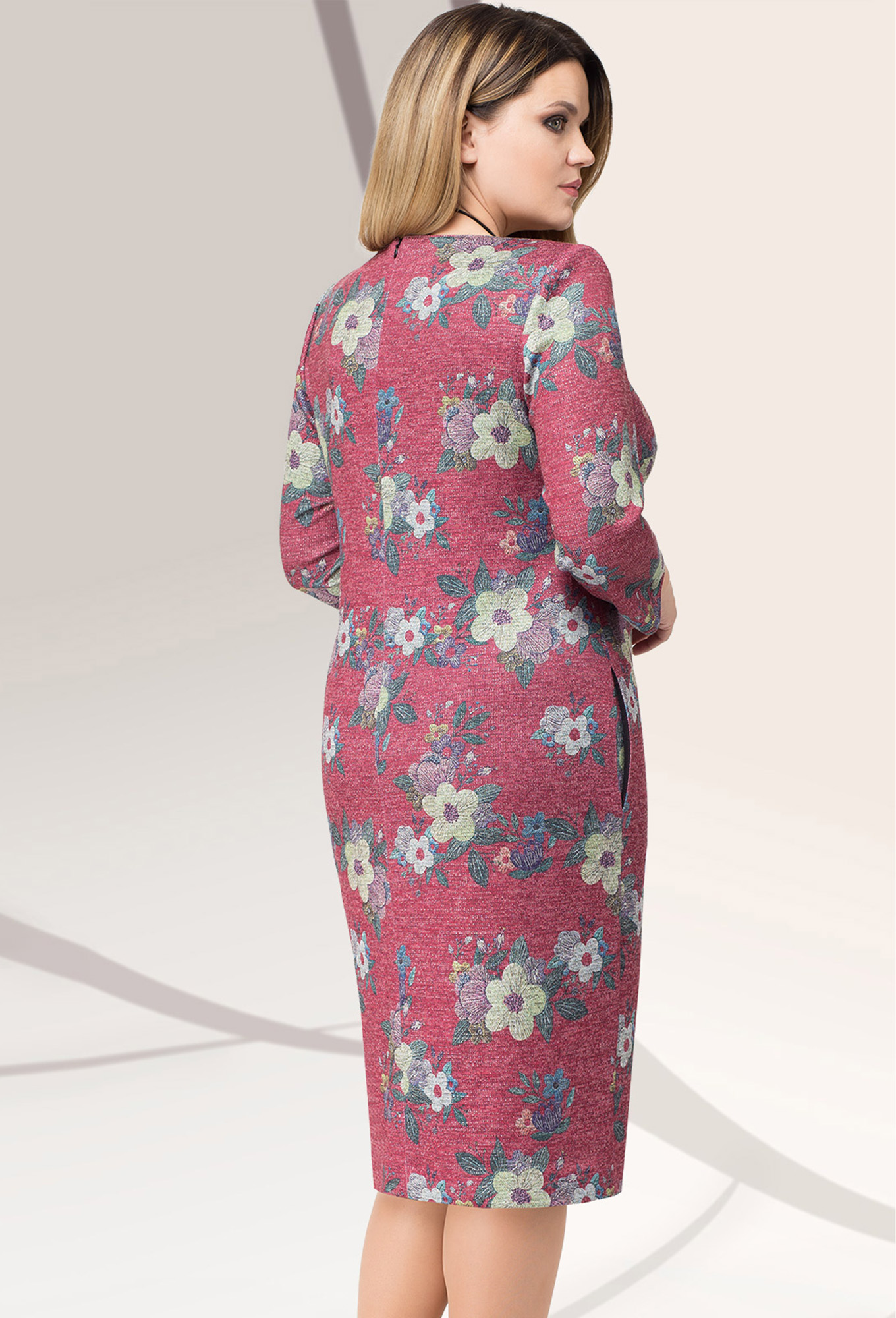 ст. цена1999руб.! Платье Lenata 11961 бордо