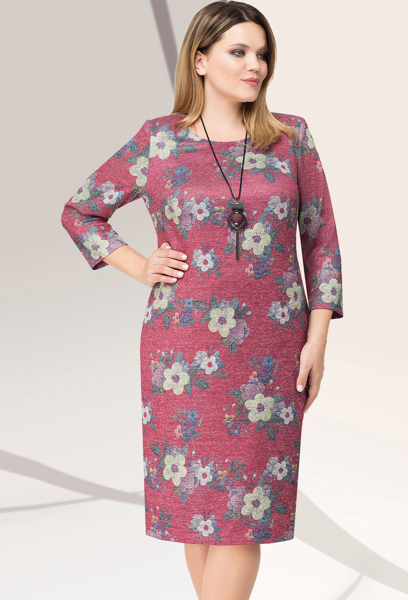 ст. цена1999руб.! Платье Lenata 11961 бордо