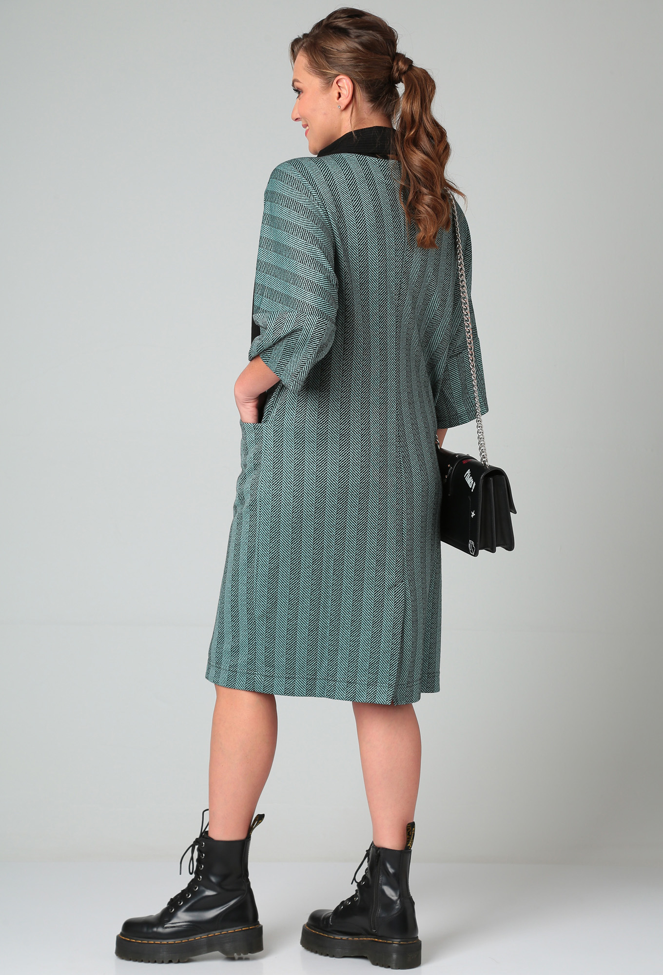 ст. цена2099руб.! Платье Michel Chic 2106 бирюзовый