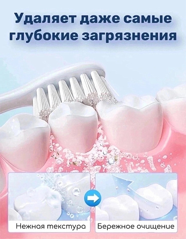 Мусс отбеливающий для зубов SADOER Brighten Whiten 60мл