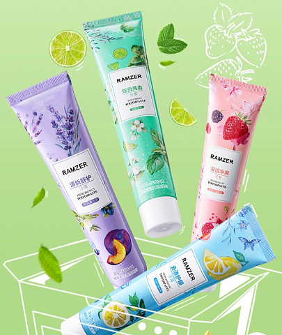 Зубная паста RAMZER Fresh Protest 100гр (сиреневая)