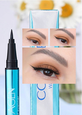 Подводка - фломастер Collagen Waterproof Eyeliner