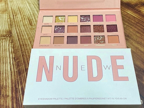 Палетка теней New Nude Eye Shadow Palette 18 цветов