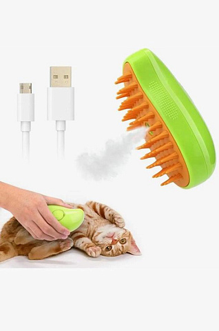 Расческа - щетка паровая для животных PET BRUSH