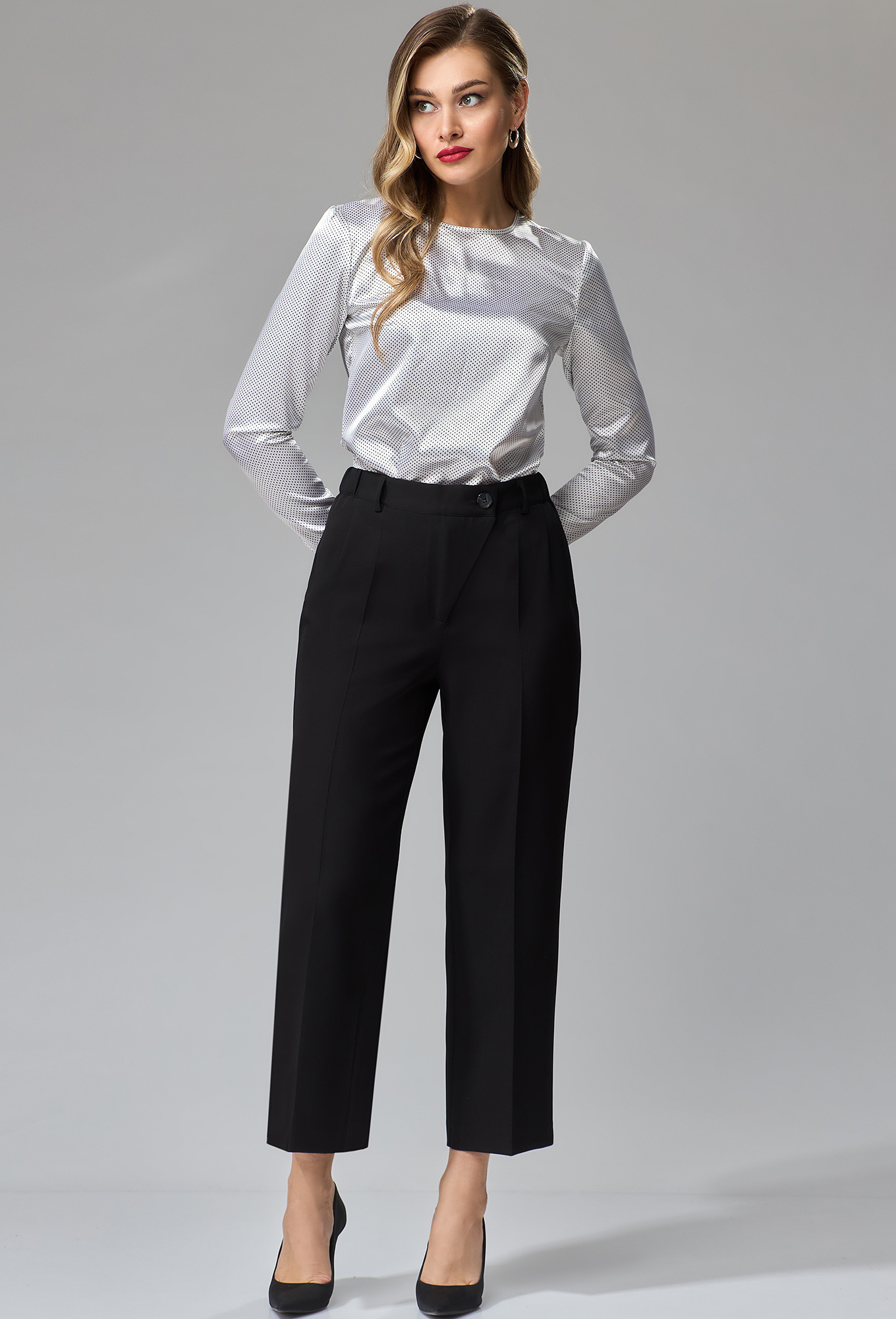 ст. цена1999руб.! Брюки Gizart 35232 черный