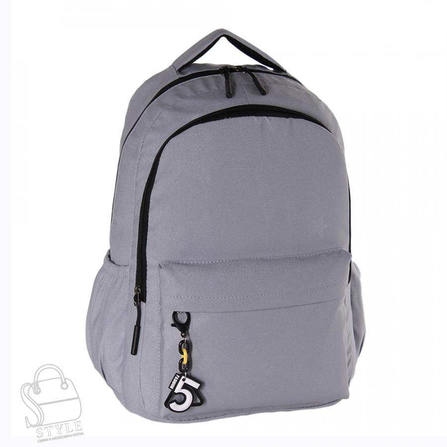 Рюкзак женский текстильный 1820PW l.gray Sikaile