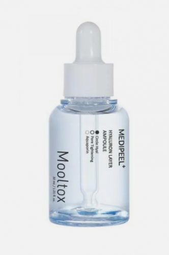 Интенсивно-увлажняющая сыворотка MEDI-PEEL Hyaluronic Acid Layer Mooltox Ampoule  (30ml)