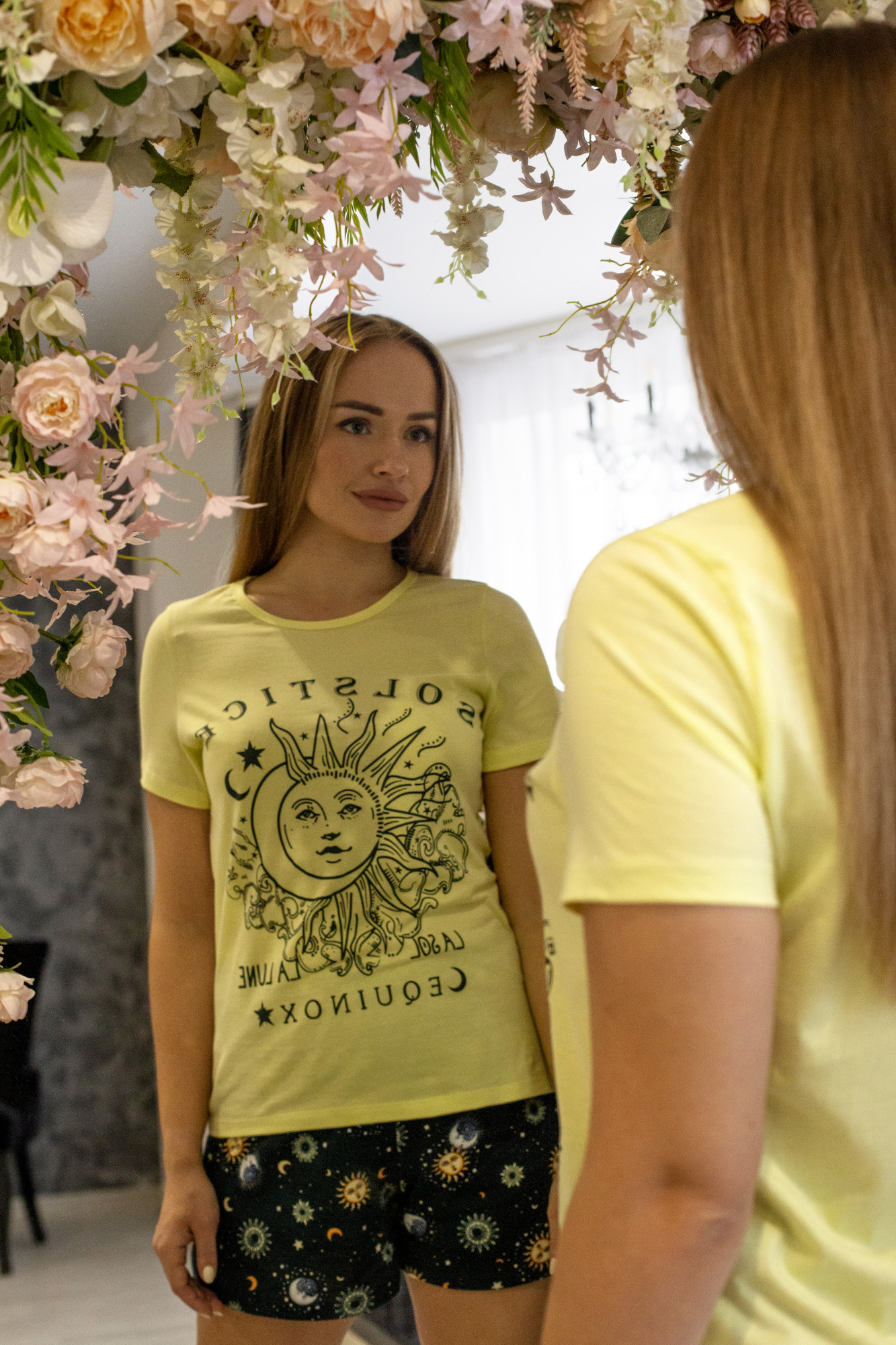 Костюм женский кулирка с шортами