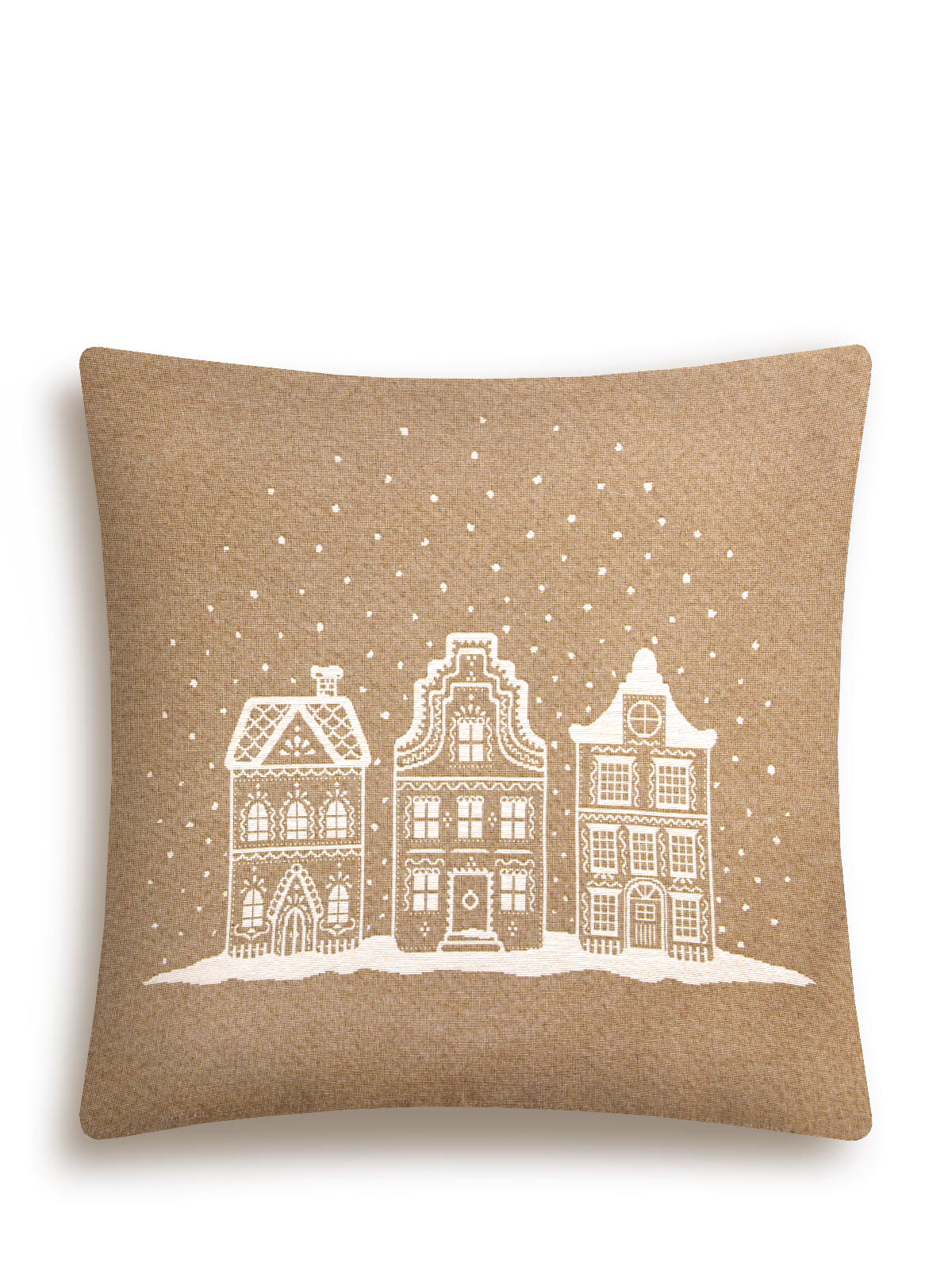 Нидерланды беж/бел Наволочка 45х45 см 2310066 б/л