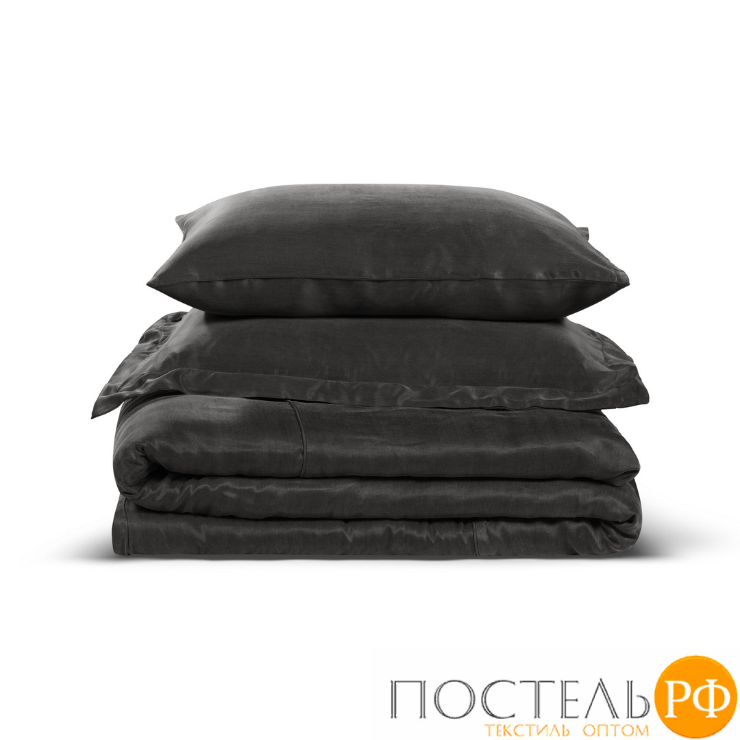 ATLAS CUPRO наволочка 50*70 (2шт) Anthracite (антрацит)