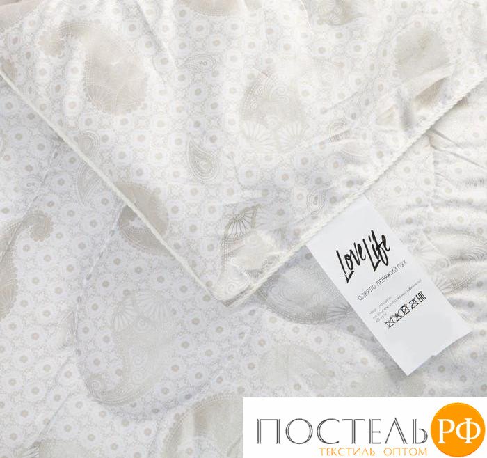 Одеяло «LoveLife» 140х205 см, лебяжий пух