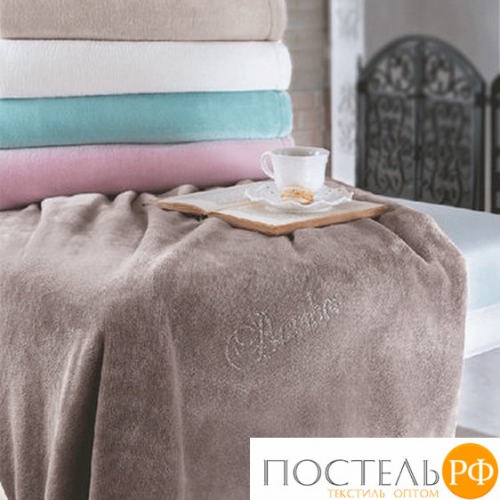 B000TLIL2 Плед Tivolyo home SOFT TASLI лиловый Евро