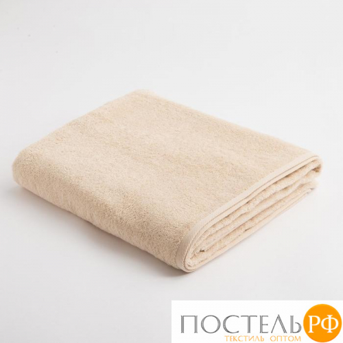 Полотенце махровое Этель Organic Beige 70х130 см, 100% хлопок, 420гр/м2