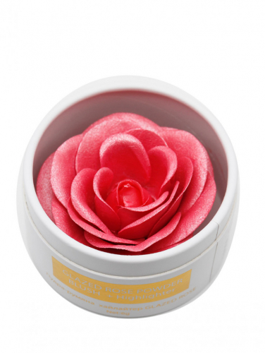 Пудра-румяна Хайлайтер Rosel Cosmetics Glazed Rose 6g R041