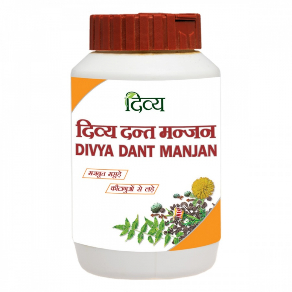 PATANJALI Divya Manjan Аюрведический зубной порошок 100г