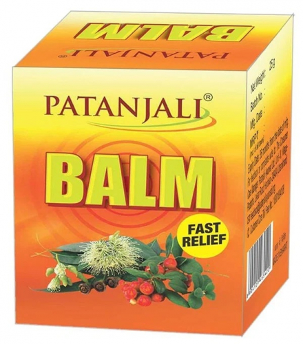 PATANJALI Balm Fast Relief Успокаивающий бальзам для тела 25г