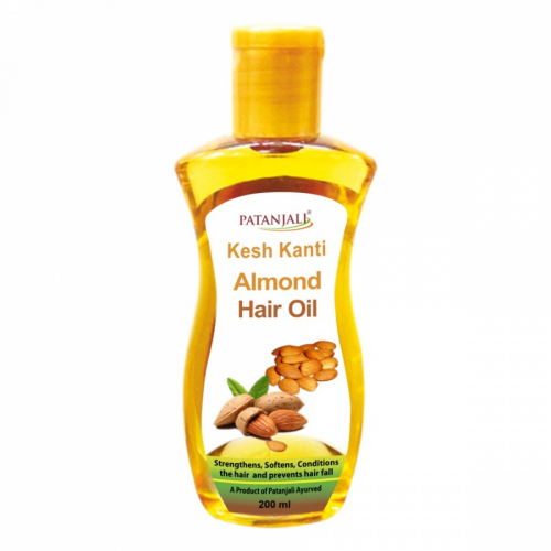 PATANJALI Kesh Kanti Almond Kesh Tail Миндальное масло для волос 200мл
