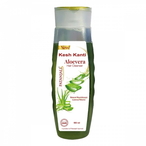 PATANJALI Kesh Kanti Aloevera Hair Cleanser Шампунь для волос Кеш Канти Алое Вера 180мл